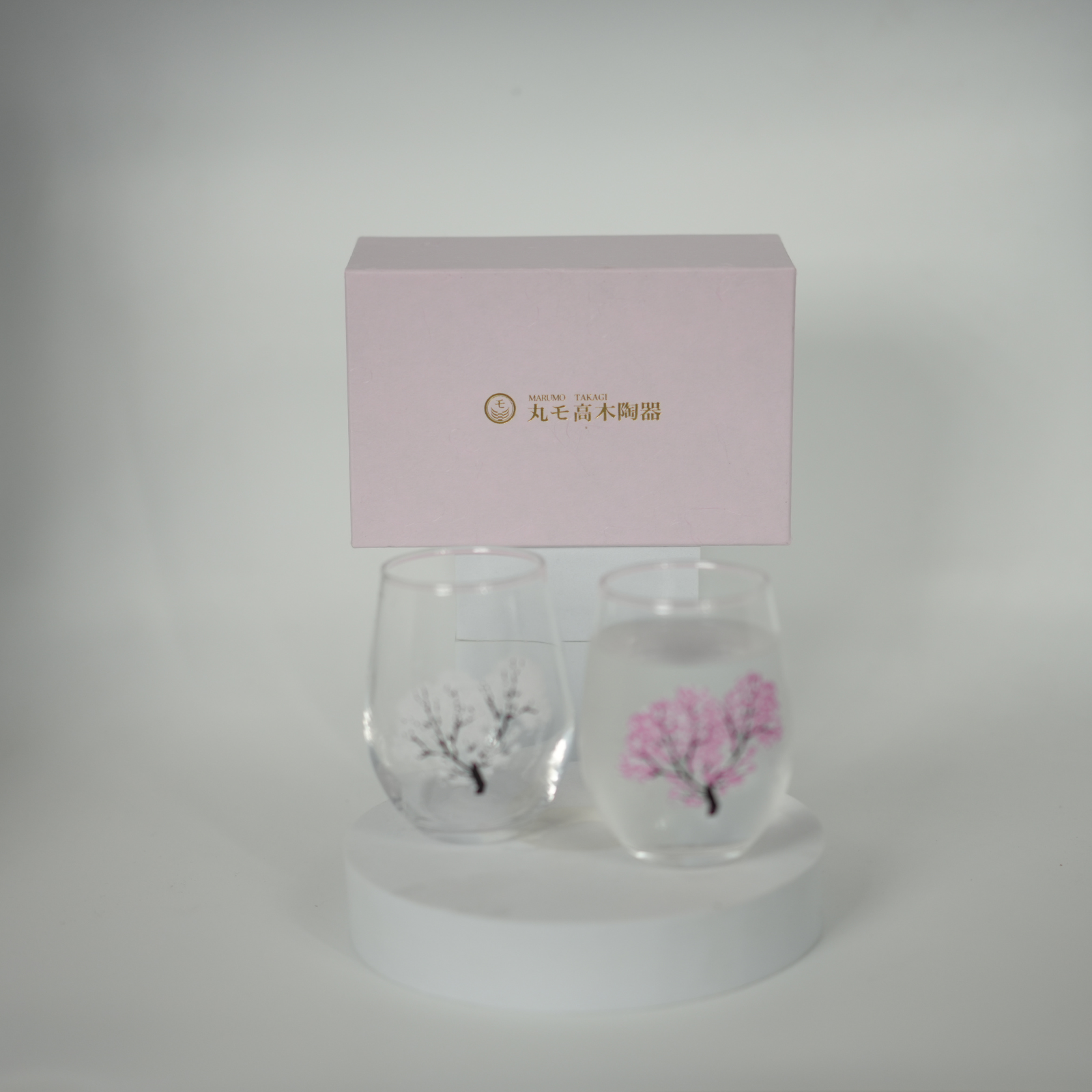 Chill Bloom Sakura Colour-Changing Glass Pair