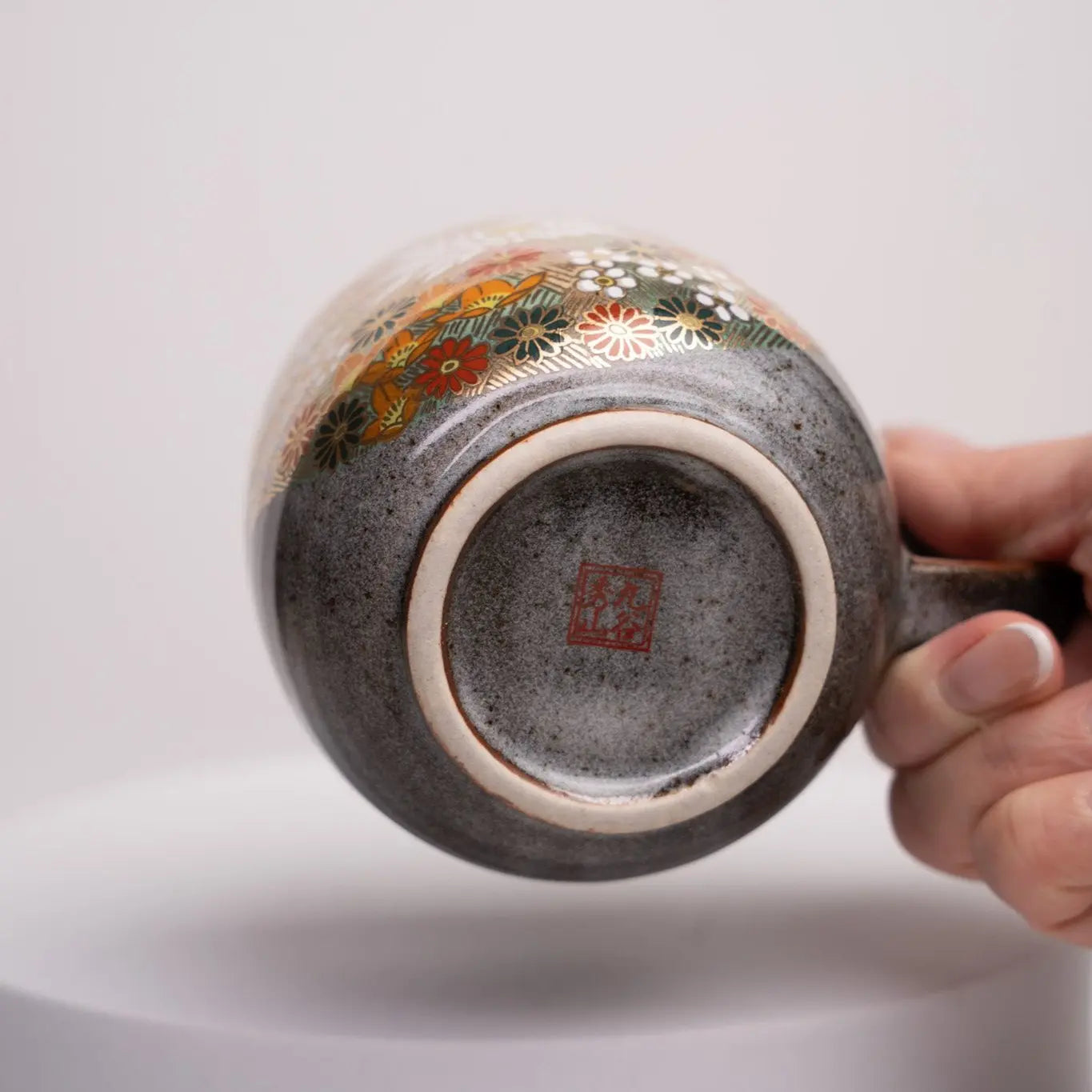 Hanazume Handmade Mug Kutani Ware