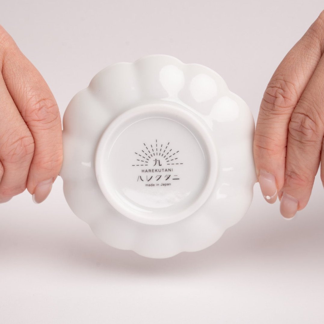 Flower Shape Small Plate 3pc Set