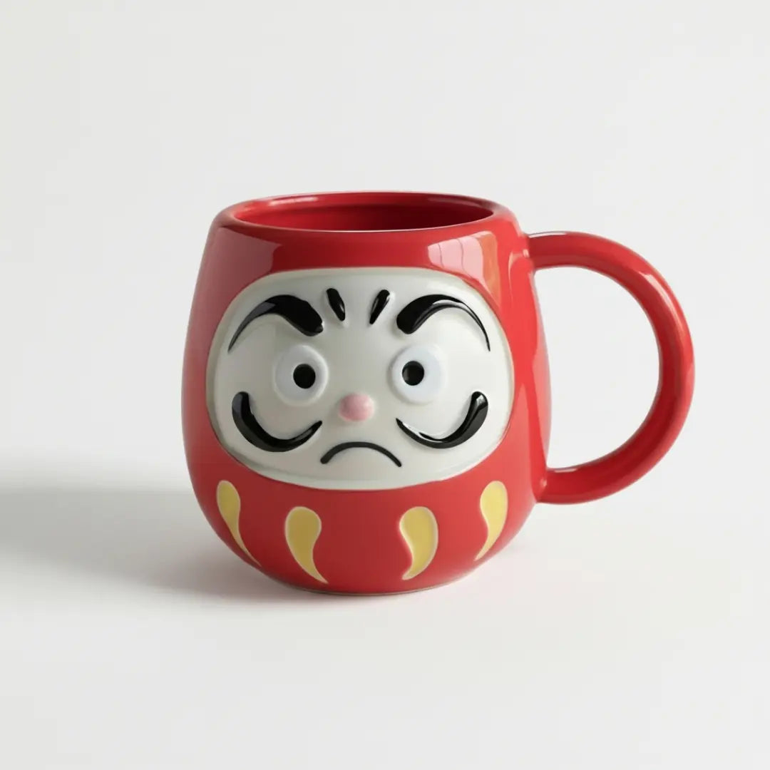 Daruma Mug Cup Mino Ware