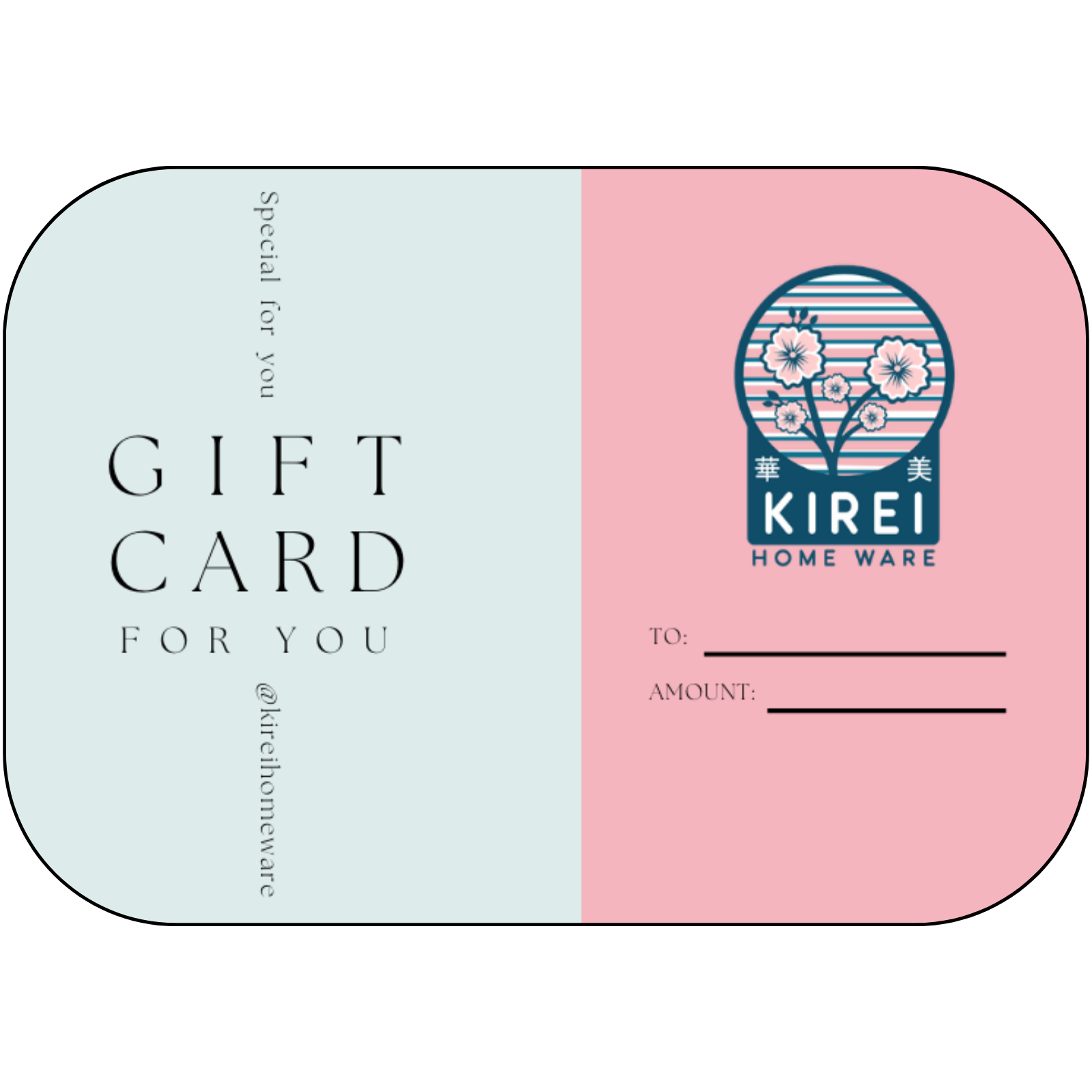 Kirei Homeware Gift Cards
