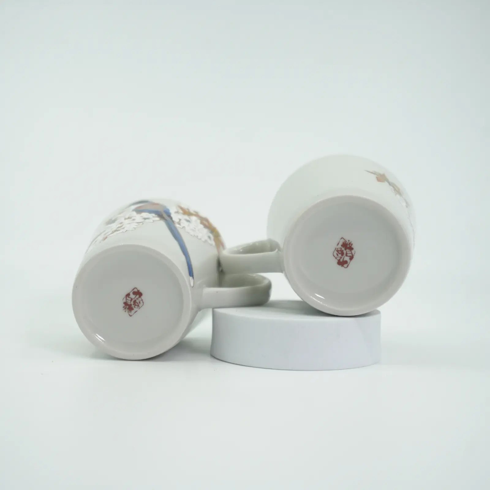 Kacho Fugetsu Mug Gift Set Kutani Ware