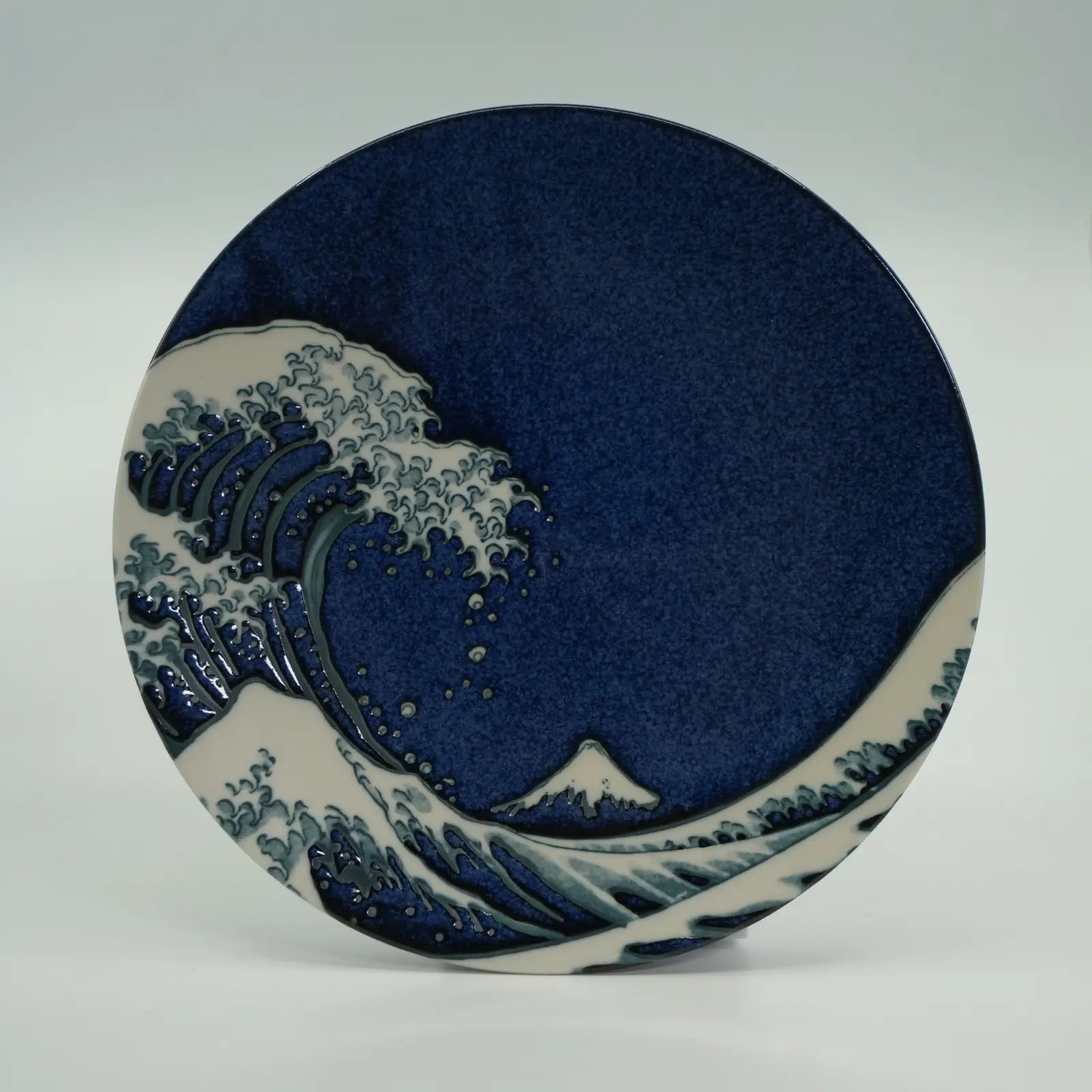 Kanagawa Okinamiura 10-Inch Plate Mino Ware