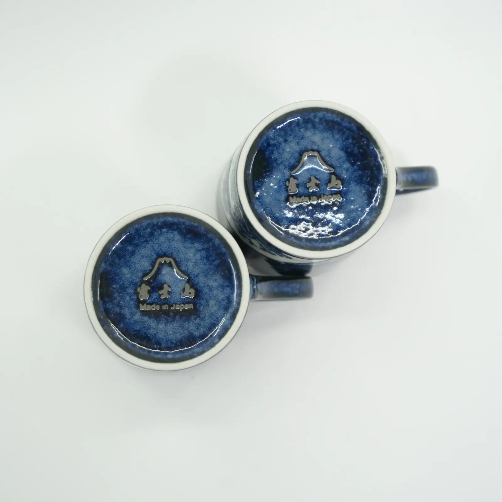 Kanagawa Okinamiura Blue Mug Gift Set Mino Ware