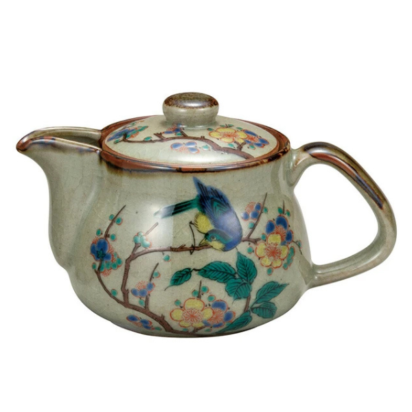 Kutani Ware - Kutsurogi Flower & Bird Tea Set