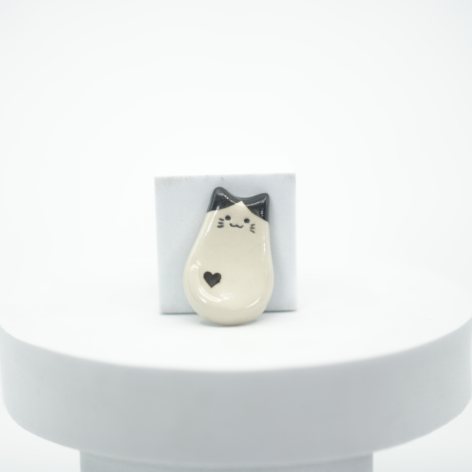 Kutani Ware - Japanese Cat Chopstick