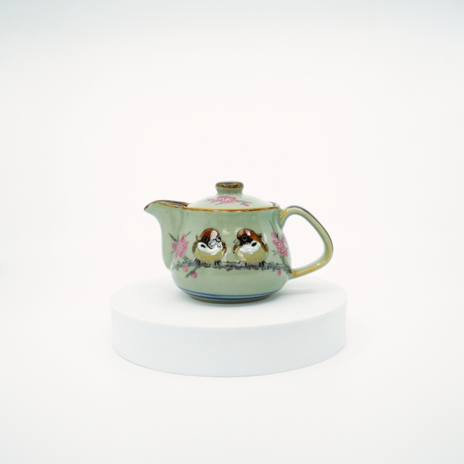 Kutani Ware - Sparrow Tea Pot