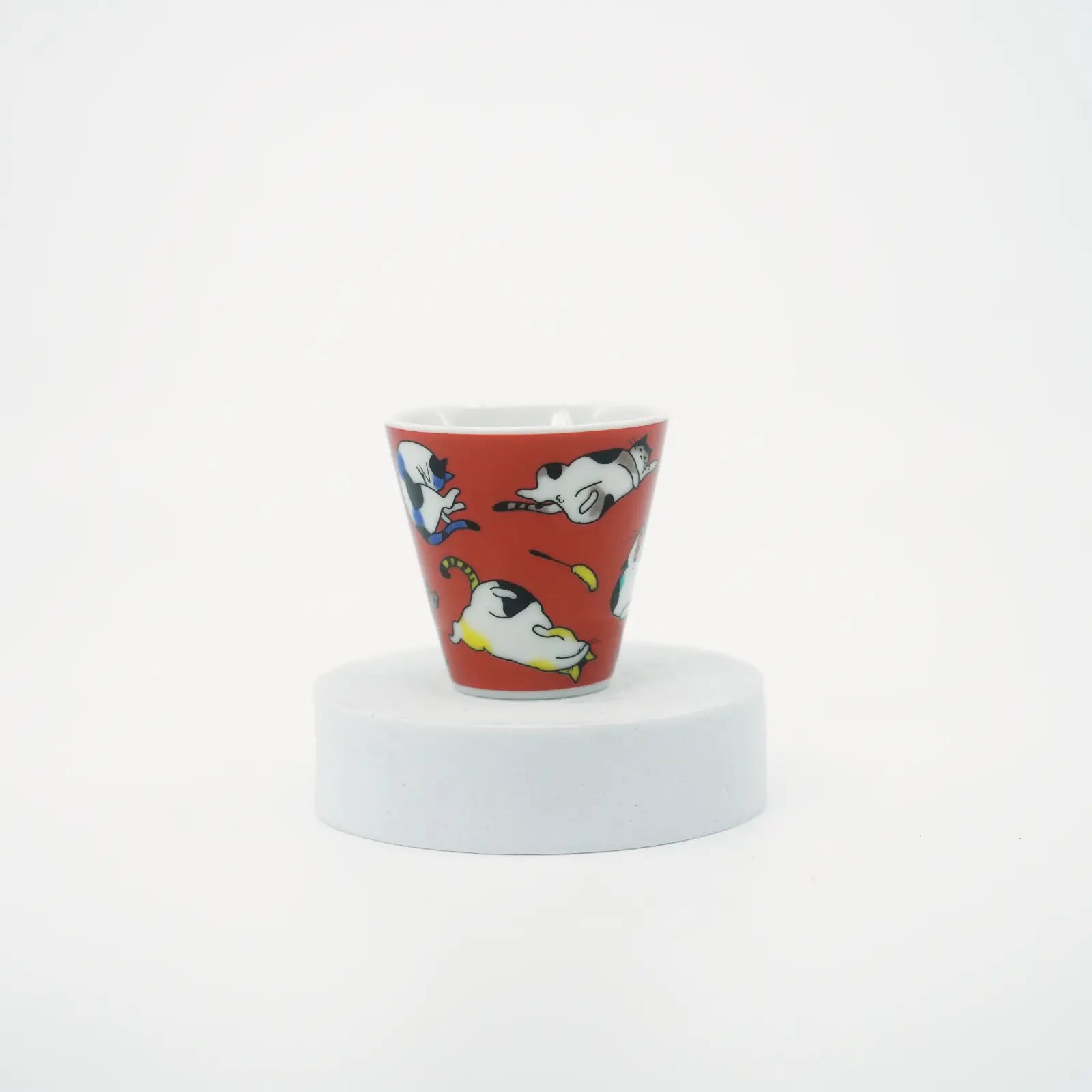 Kutani & Wakasa Sake Cup Kutani Ware & Wakasa