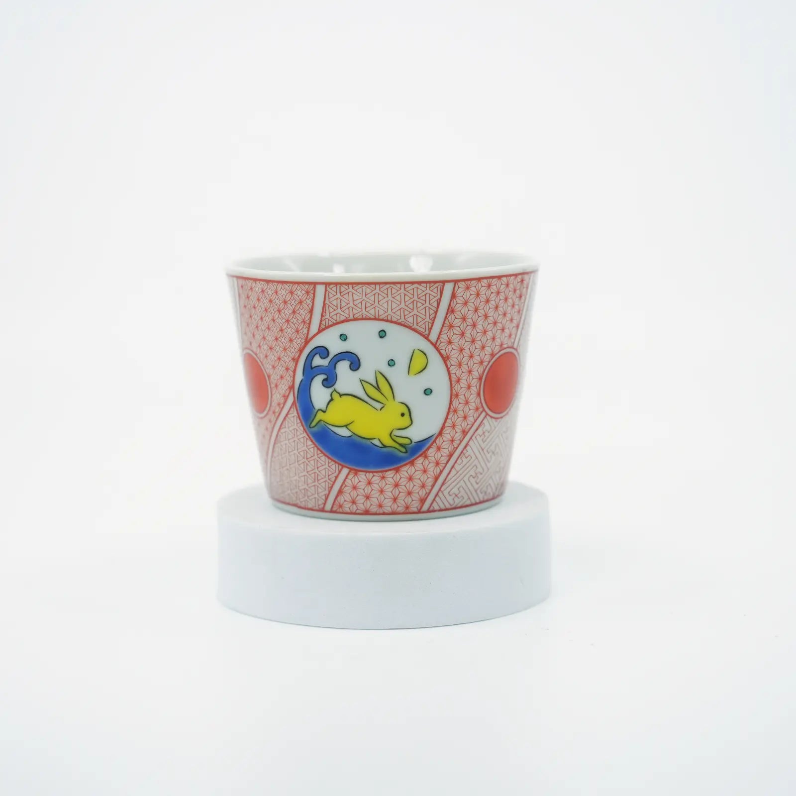 Kutani & Wakasa Seikou Kiln Cup Kutani Ware & Wakasa
