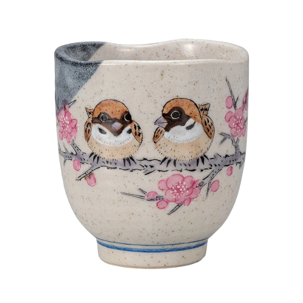 Kutani Ware - Sparrow Teacup