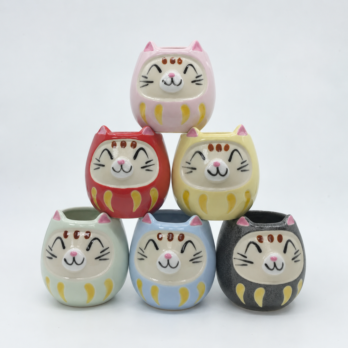 Lucky Cat Daruma Mug Cup