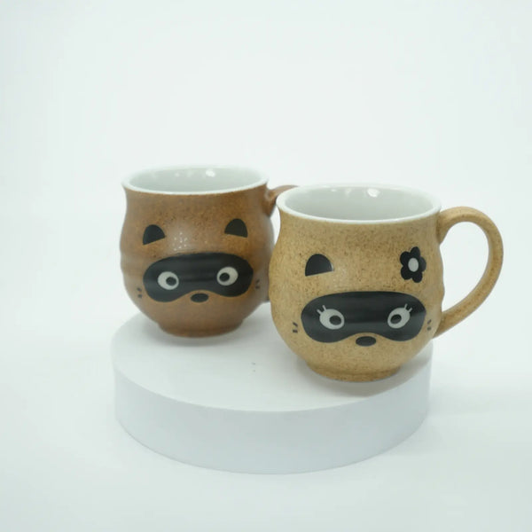Mino Ware - Raccoon Mug Gift Set Mino Ware