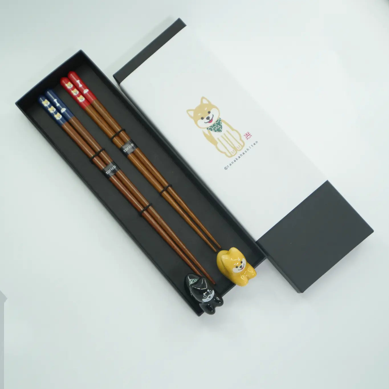 Shiba Inu Chopstick Set Tanaka Hashiten