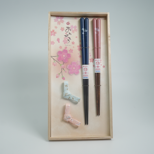 Arigatou Chopstick And Rest Gift Set