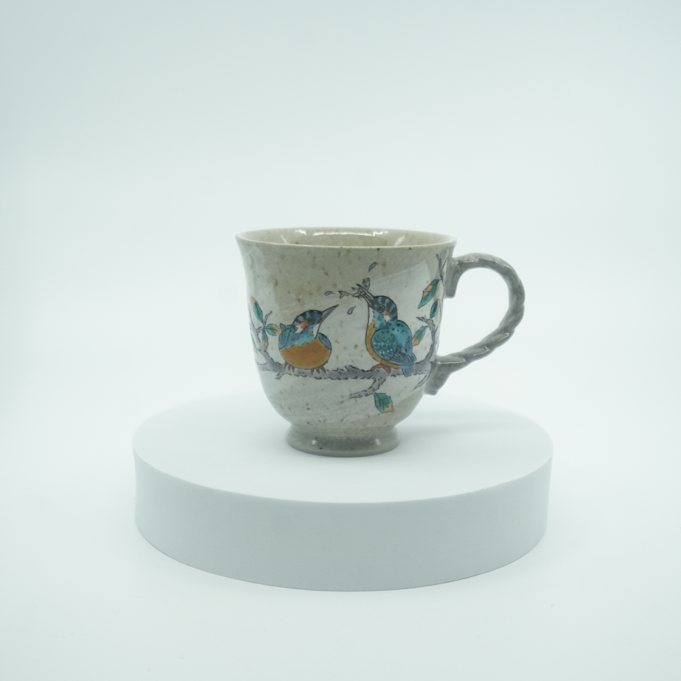 Kutani Ware - Bird Mug