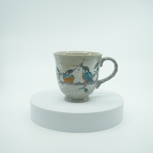 Kutani Ware - Bird Mug