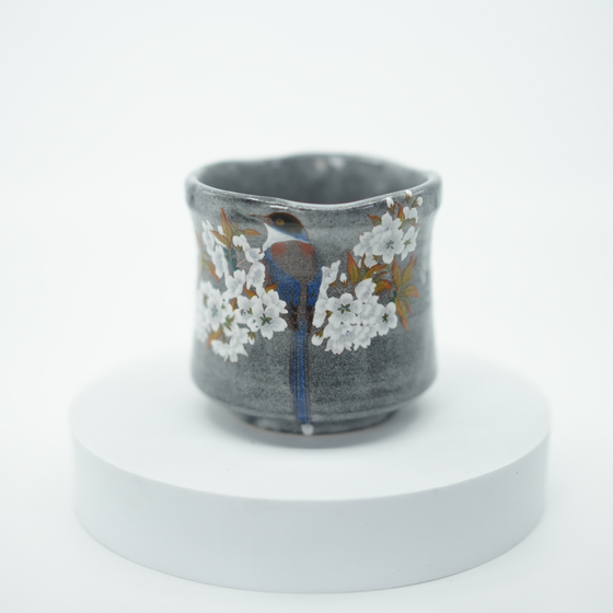 Kutani Ware - Bird Tea Cup