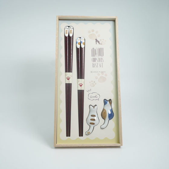 Cat Chopstick Gift Set