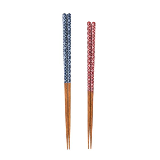 Cloisonné Japanese Chopsticks & Rest Gift Set