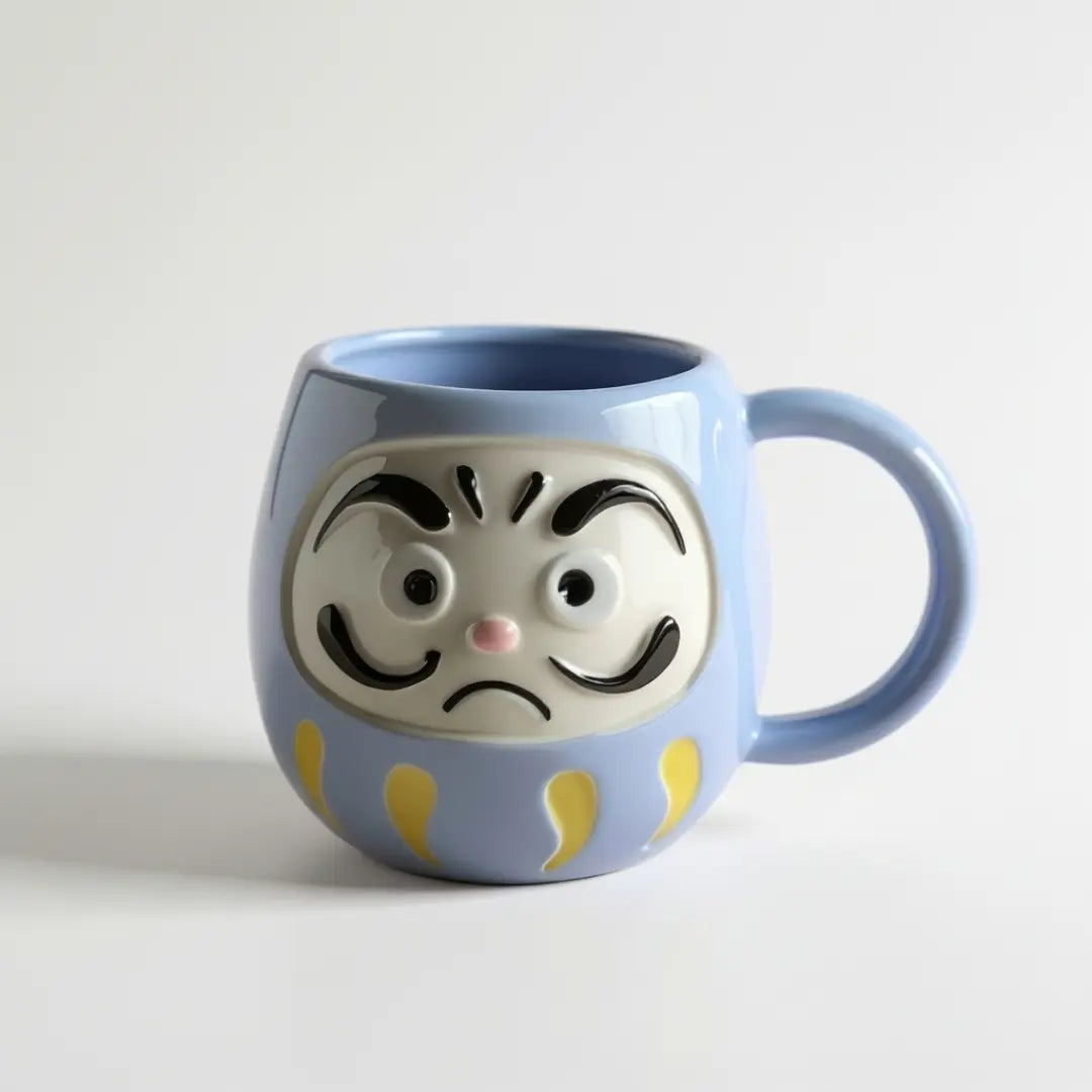 Daruma Mug Cup Mino Ware