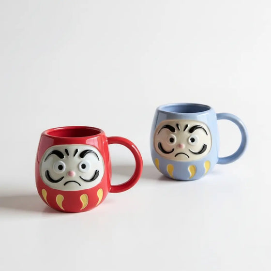 Daruma Mug Cup Mino Ware