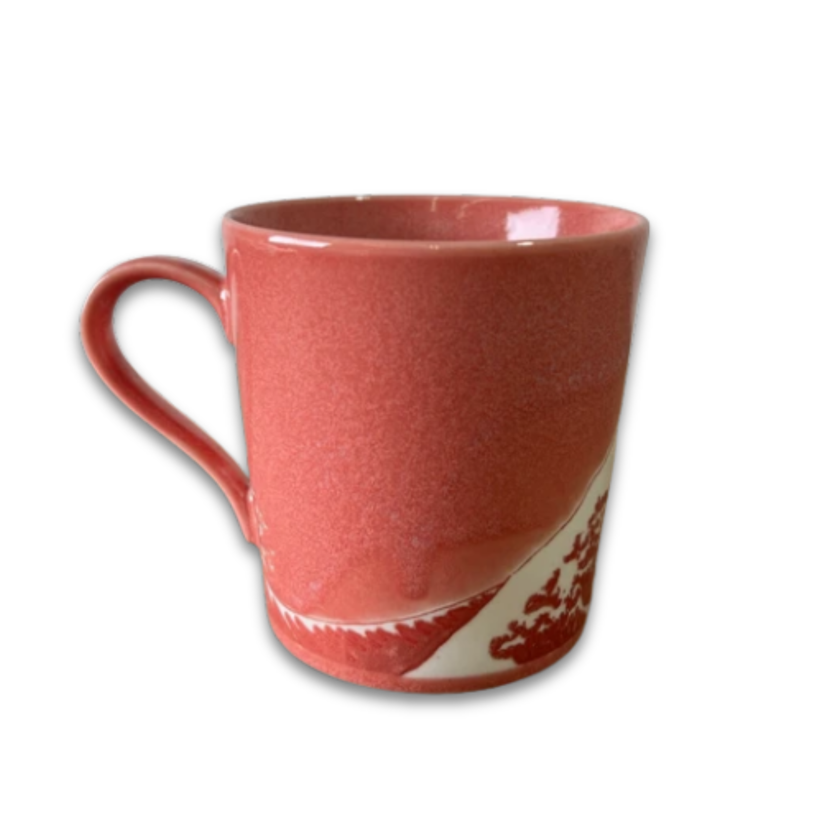 Kanagawa Okinamiura Red Mug