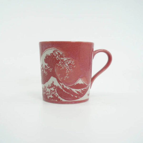 Kanagawa Okinamiura Mug Mino Ware