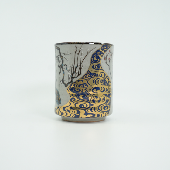Kutani Ware - Kōrin Plum Tea Cup
