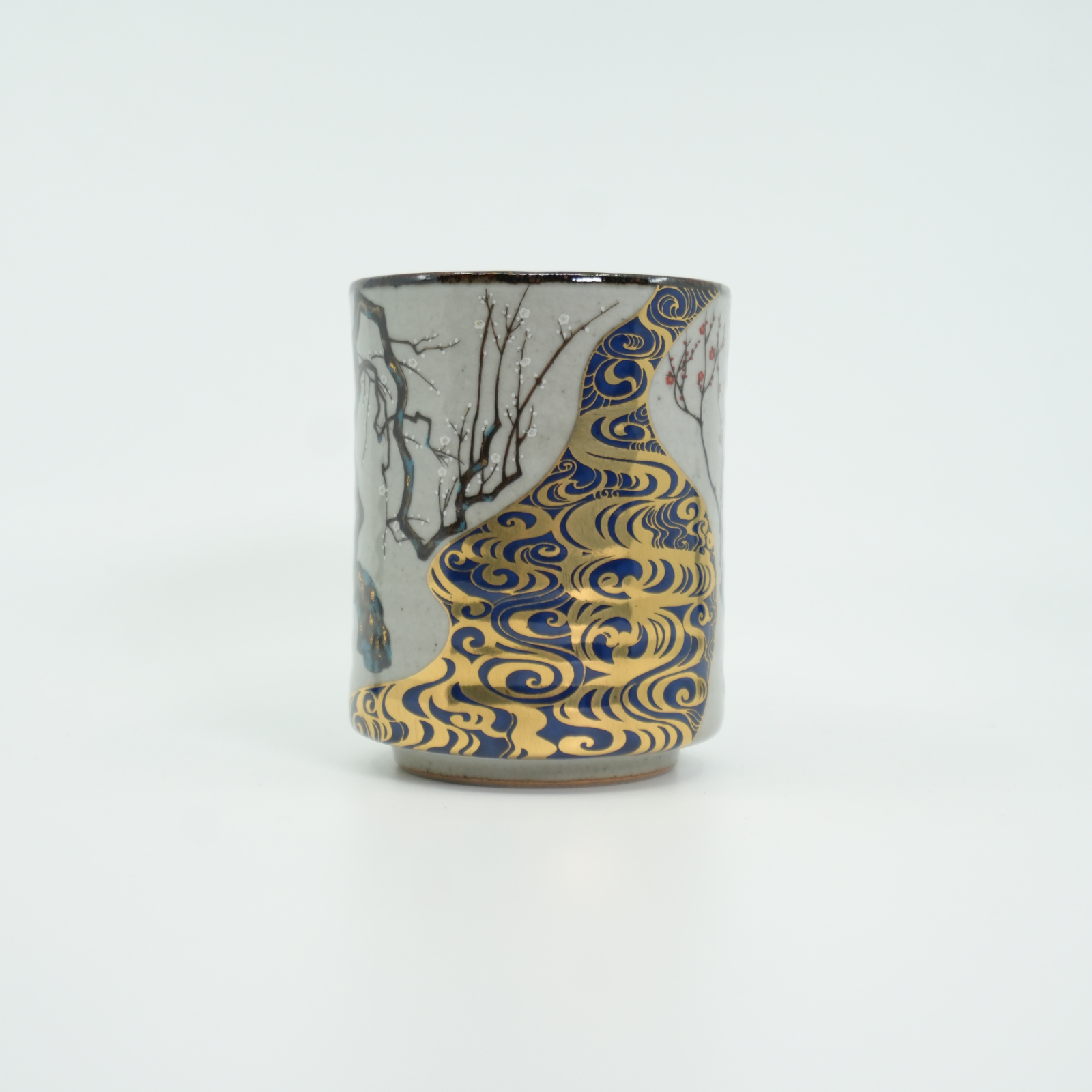 Kutani Ware - Kōrin Plum Tea Cup