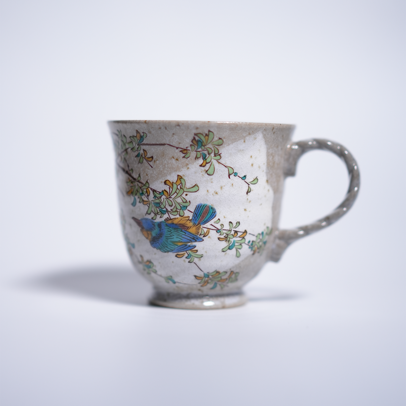 Kutani Ware - Lucky Bird Mug