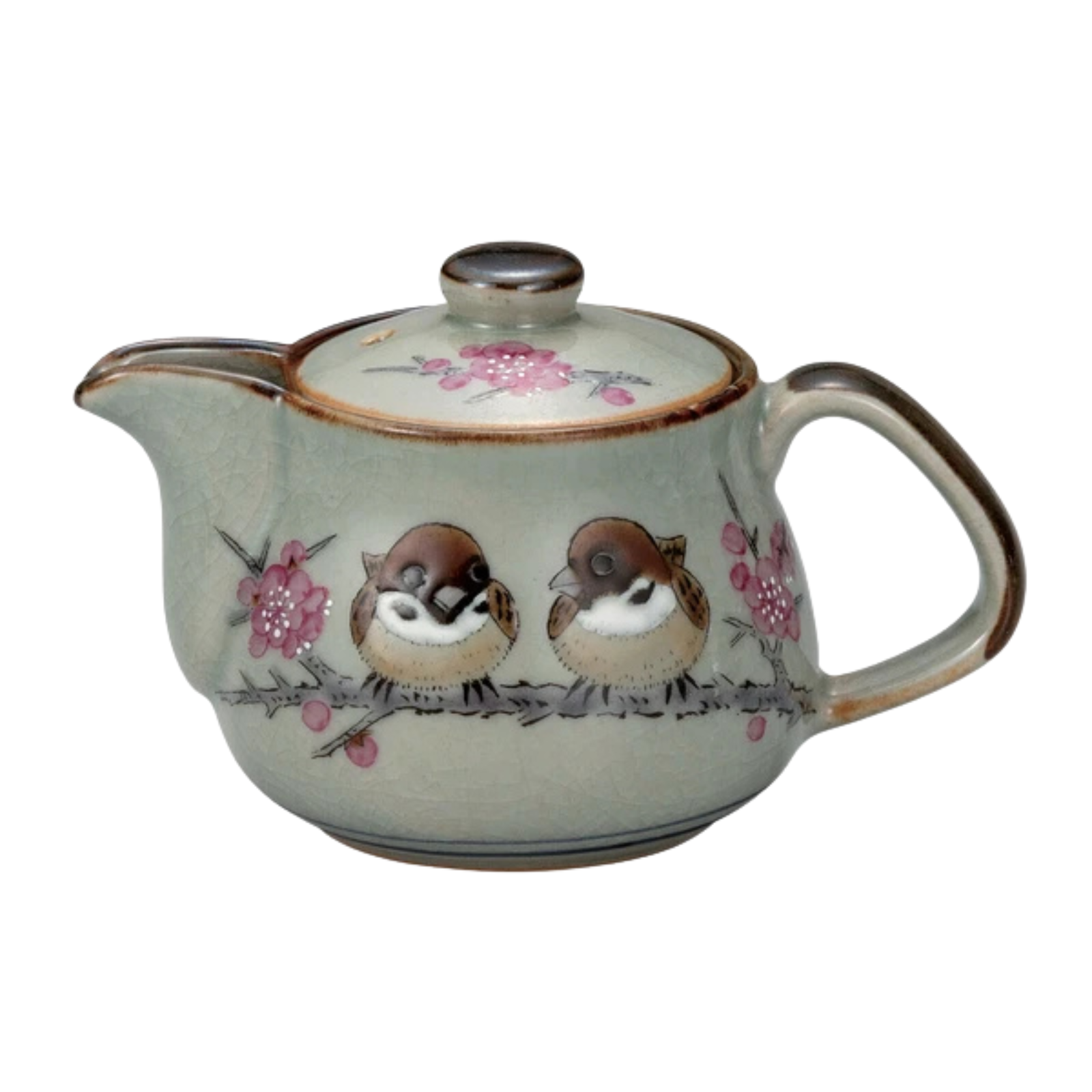 Kutani Ware - Sparrow Tea Pot