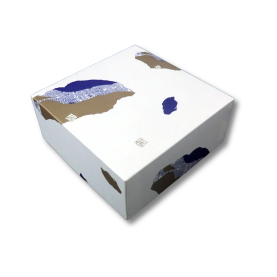 Kutani Ware - Golden Moon Rabbit Rice Bowl & Tea Cup Set