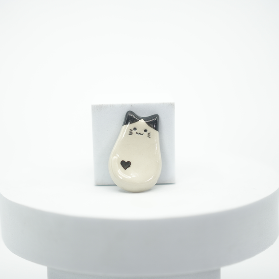 Kutani Ware - Japanese Cat Chopstick