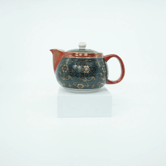 Kutani Ware Tea Set - Aochibu Kirei Homeware