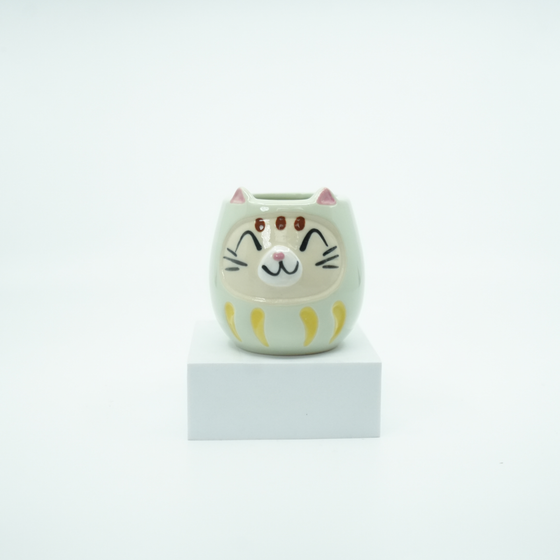 Lucky Cat Daruma Mug Cup
