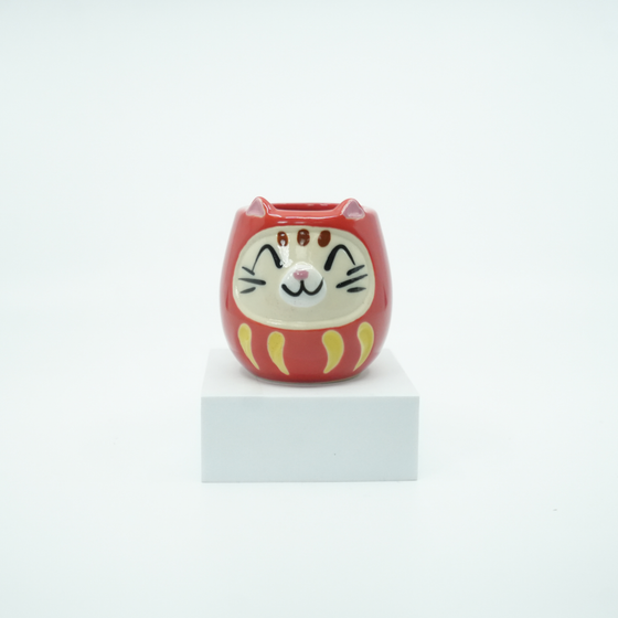 Lucky Cat Daruma Mug Cup