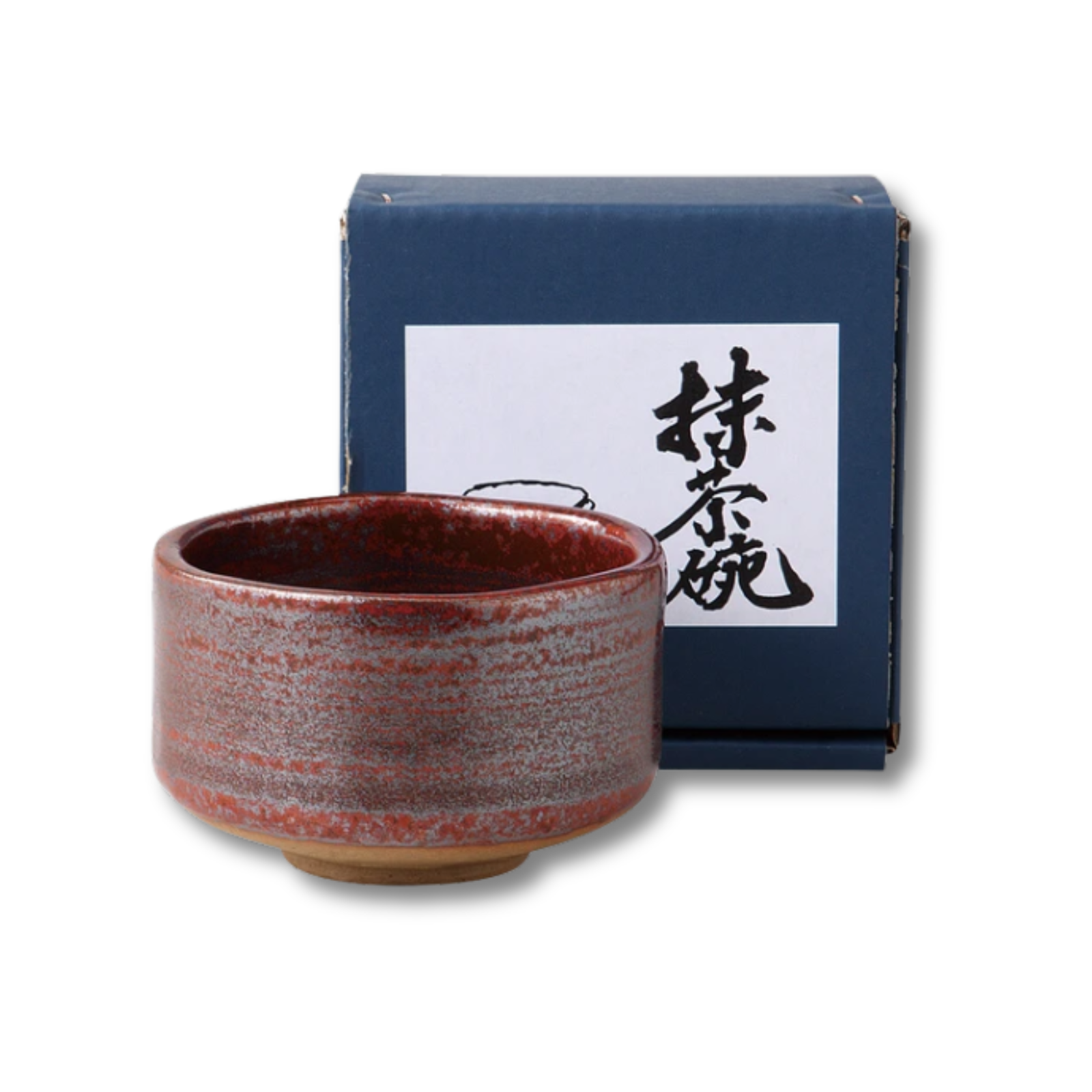 Mino Ware - Cinnabar Matcha Bowl