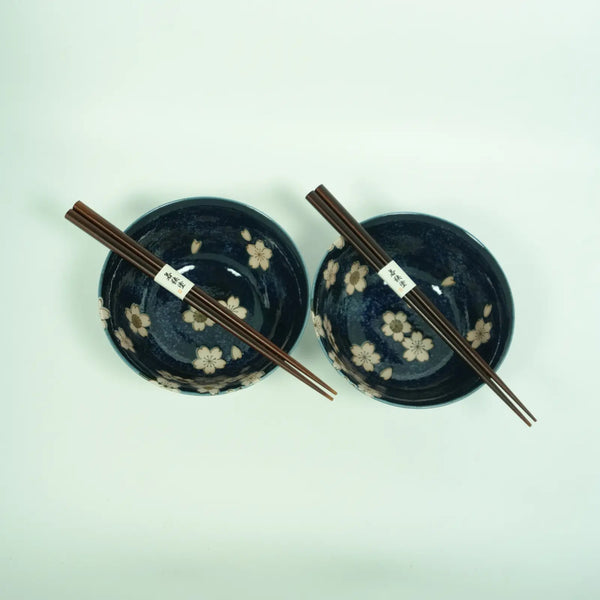 Mino Ware - Donburi Cherry Blossom Set Mino Ware