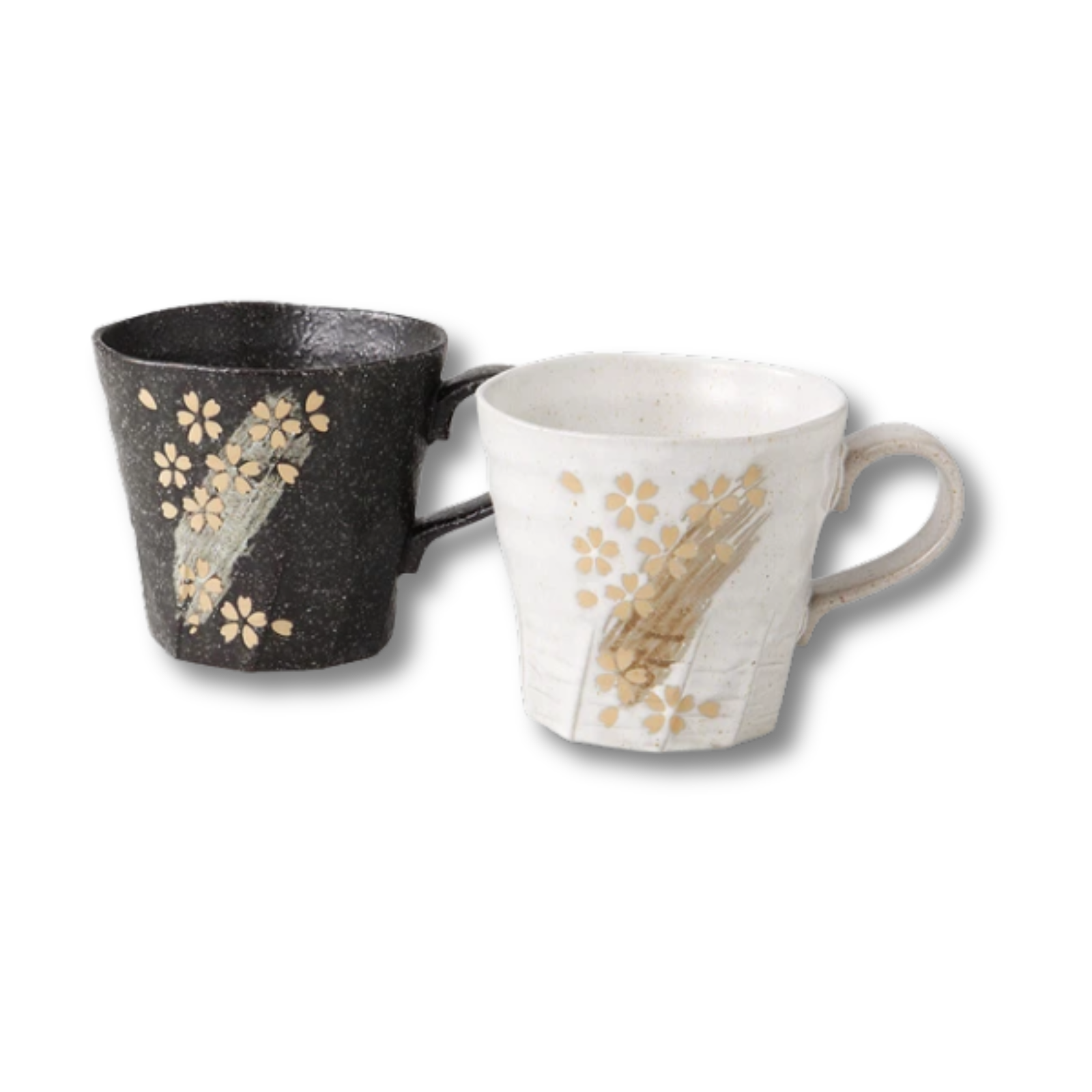 Mino Ware - Floral Pattern Mug Gift Set