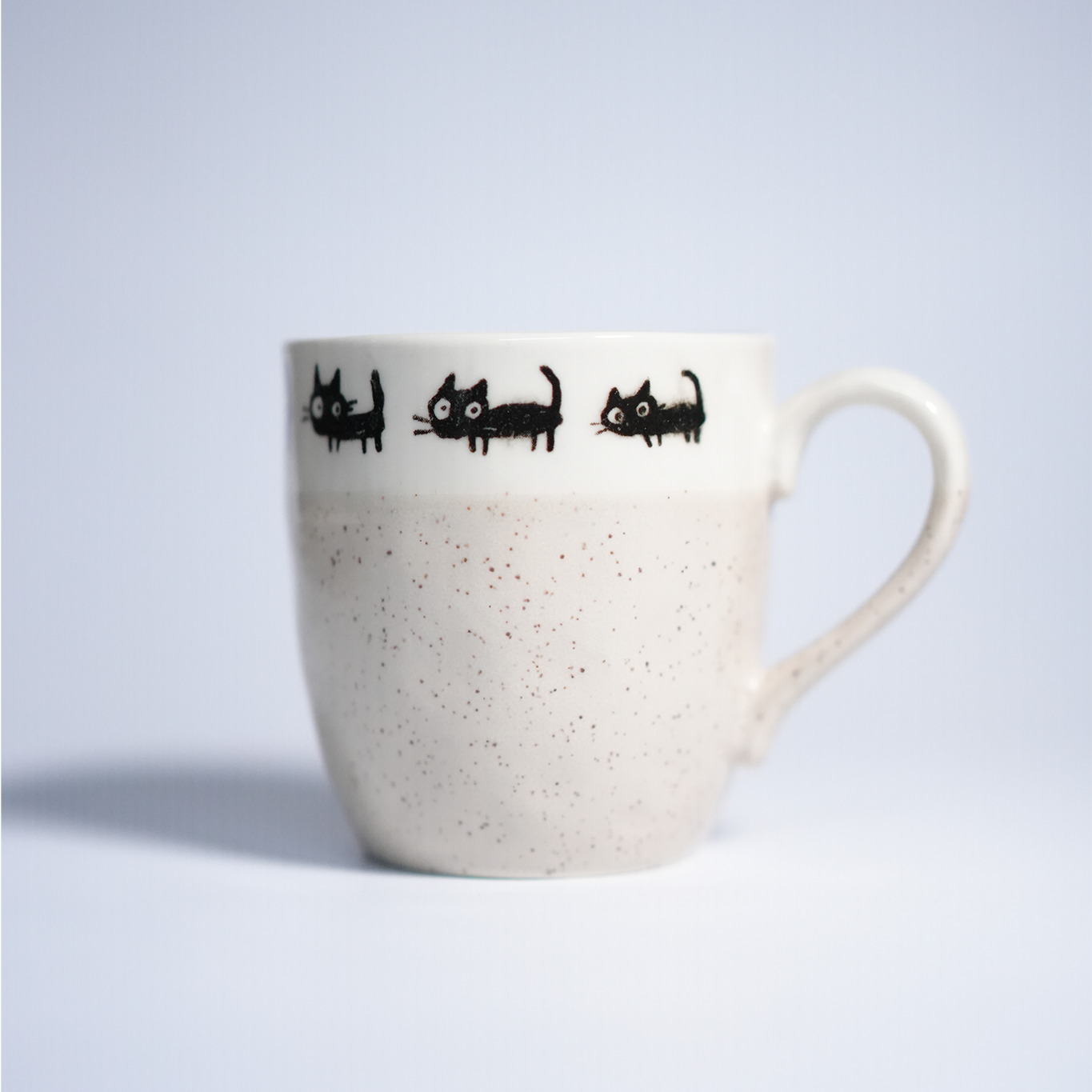 Mino ware - Japanese Cat Mug