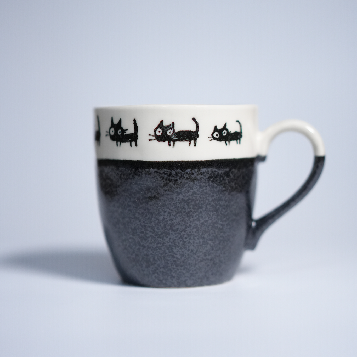 Mino ware - Japanese Cat Mug