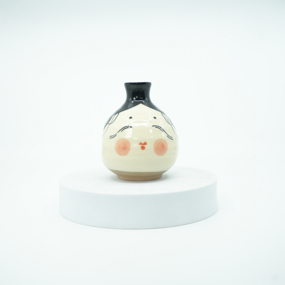 Otafuku Lucky Goddess Sake Set