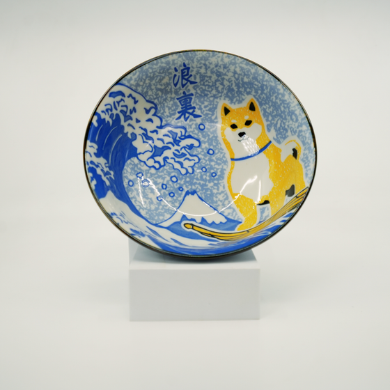 Shiba Inu x Great Wave Plate