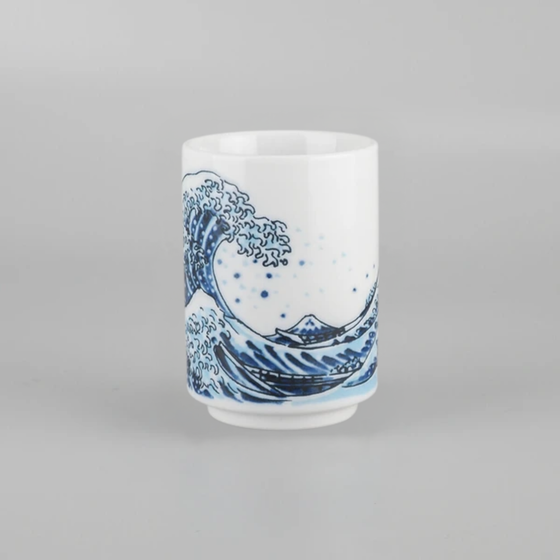 Soho Hokusai Wave Yunomi Tea Cup