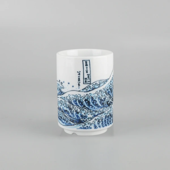 Soho Hokusai Wave Yunomi Tea Cup