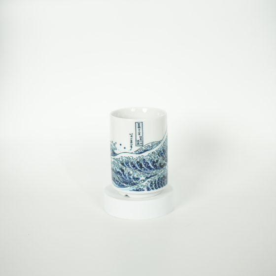 Soho Hokusai Wave Yunomi Tea Cup