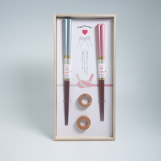 Wedding Chopstick And Rest Gift Set