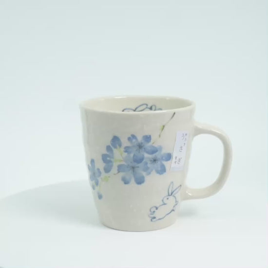 MinowareRabbitMugBlueSet_Video
