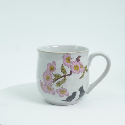 CatUnderSakuraMugCup_Video